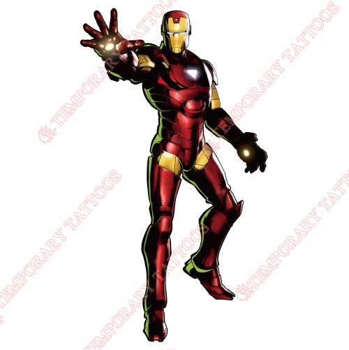 Iron Man Customize Temporary Tattoos Stickers NO.217